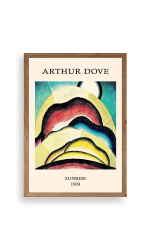 Arthur Dove Ahşap Çerçeveli Tablo