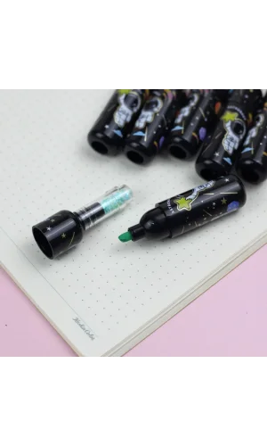 Astronot Fosforlu Kalem Seti