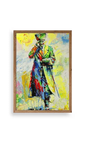 Atatürk Ahşap Çerçeveli Tablo