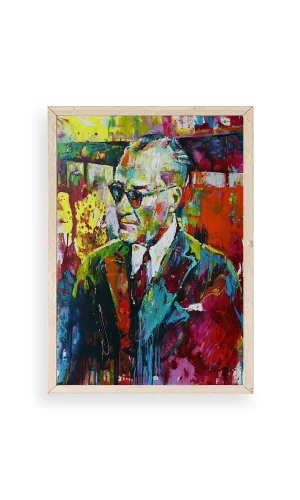 Atatürk Ahşap Çerçeveli Tablo