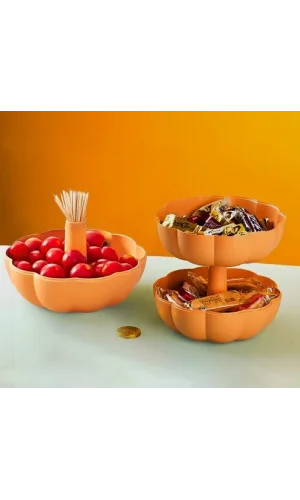 Bal Kabağı Tasarımlı Çerezlik