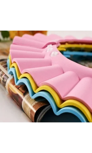 Bebek Banyo Şapkası Pembe