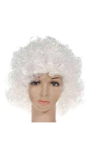 Beyaz Renk Peruk Saç