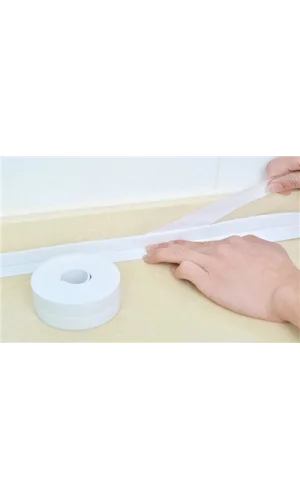 BEYAZ Su Sızdırmaz Lavabo Kenar Bandı (KUTUSUZ)(3.2m)