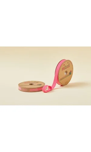 Biye Koton Katlı D24 Fuşya 2 cm 25 Metre %65 Koton %35 Polyester