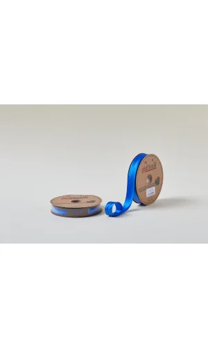 Biye Saten Katlı 020 Saks 2 cm 25 Metre %100 Polyester