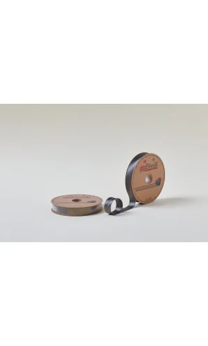 Biye Saten Katlı 038 Füme 2 cm 25 Metre %100 Polyester