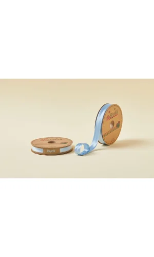 Biye Saten Katlı 069 Koyu Mavi 2 cm 25 Metre %100 Polyester