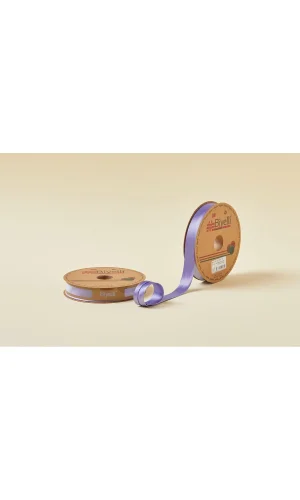 Biye Saten Katlı 073 Koyu Lila 2 cm 25 Metre %100 Polyester