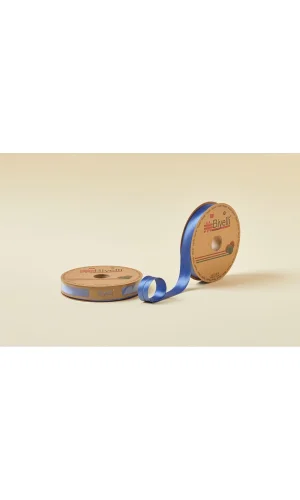 Biye Saten Katlı 078 İndigo 2 cm 25 Metre %100 Polyester