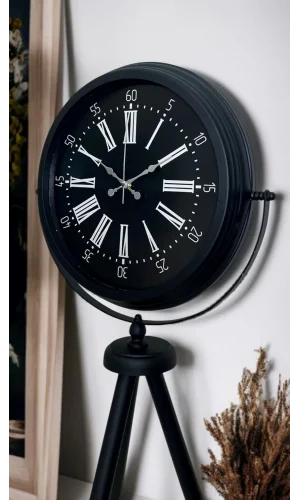Black Aura Tripod Ayaklı Saat