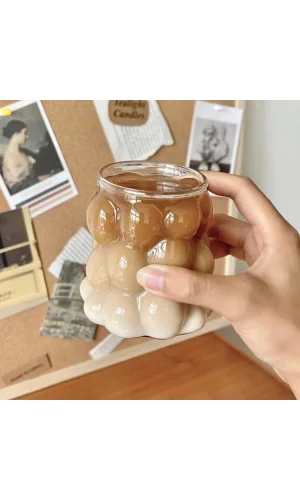 Borosilikat Bubble Bardak