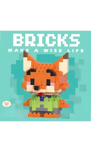 Zootropolis Nick Wilde Mini Lego Figürü