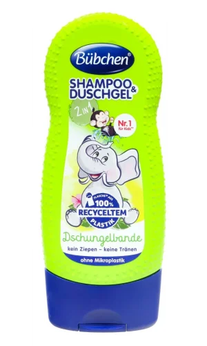 Bübchen Çocuk Şampuan&Duş Jeli 2 in 1 Dschungelbande 230 ml