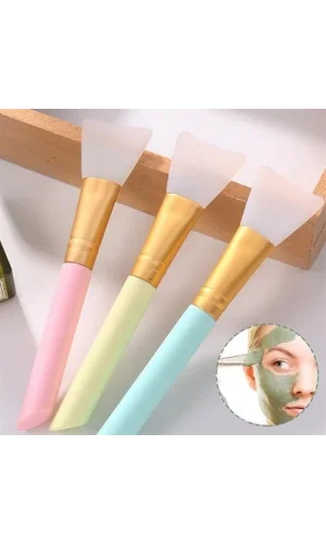 BUFFER® 2li Silikon Temizlemesi Kolay Kullanılabilen Yüz Cilt Bakımı Maske Ve Krem Spatulası