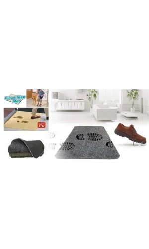 BUFFER® Çamaşır Makinesinde Yıkanabilir Kir Toz Emici Mikrofiberli Paspas