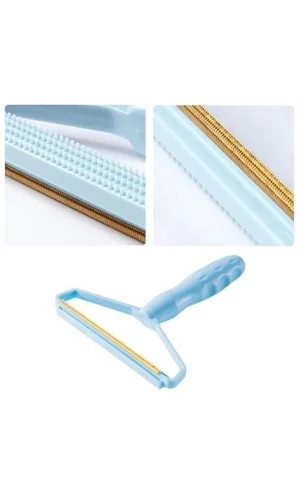 BUFFER® Çift Taraflı Elbise Kazak Plastik Kumaş Tüy Alma ve Tiftik Temizleyici Toplayıcı Taşınabilir
