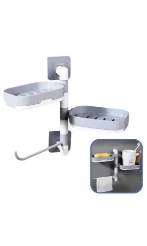 BUFFER® Çoklu Sabun Tutucu Fonksiyonel Banyo Sabunluk