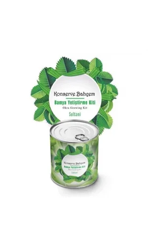 BUFFER® Konserve Bahçem Evde Konservede Sultani Bamya Yetiştirme Kiti
