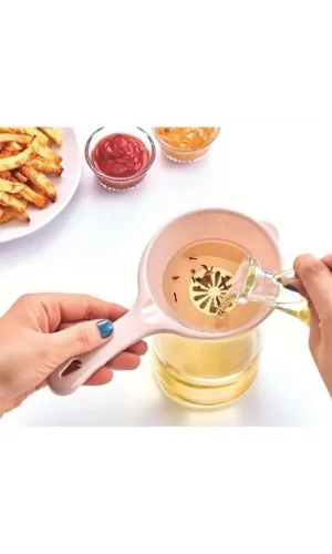 BUFFER® Pratik İnce Elekli Mutfak Gereci Sıvı Yağ Süzgeci