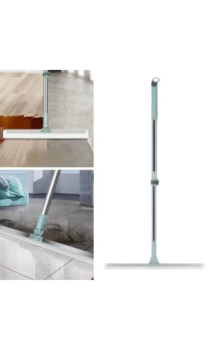 BUFFER® Teleskopik Oynar Başlıklı Cam,Zemin Silme Aparatı Çekçek