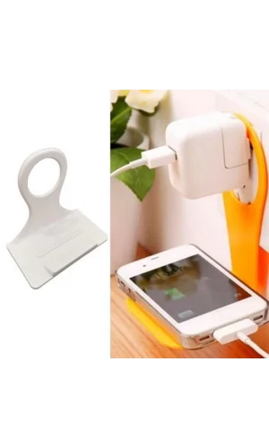 BUFFER® Universal Mobil Şarj Priz Askısı ve Telefon Tablet  Tutucu Stand