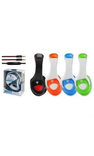 BUFFER® Vykon MQ4440mm Sürücülü Mikrofonlu Bilgisayar Kulaklığı Jak Girişli