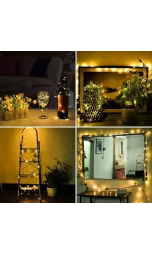 BUFFER® Yılbaşı ve Özel Konsept Dekorasyon 5 Mt USB Bağlantılı Led Işık