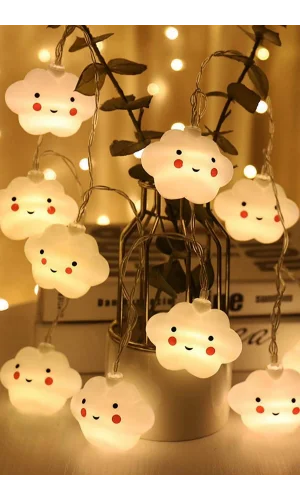 Bulut Şeklinde Led Şerit Lamba 12 Adet