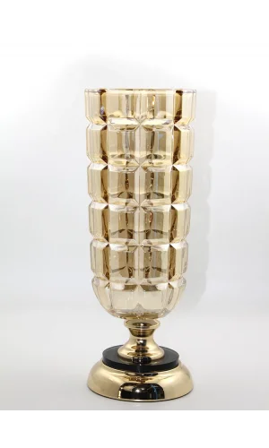 Cam Şamdan Tekli Model 4