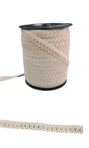 Çamaşır Askısı Şerit en 1 cm Bej 1 Metre