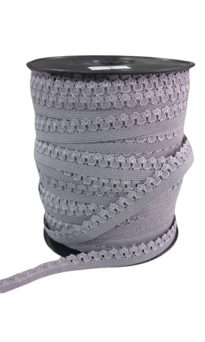 Çamaşır Askısı Şerit en 1 cm Füme 1 Metre