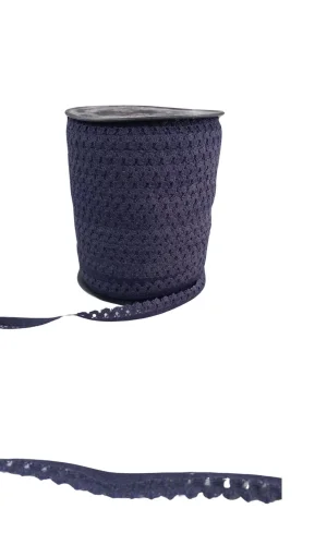 Çamaşır Askısı Şerit en 1 cm Lacivert 5 Metre