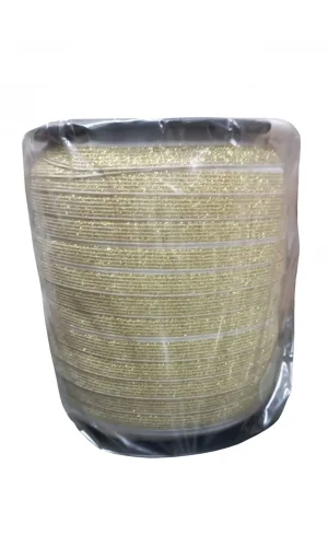 Çamaşır Lastiği Düz 1 cm  75 Metre 1 Top Gold