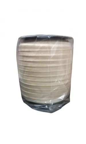 Çamaşır Lastiği Düz 1 cm  75 Metre 1 Top Krem