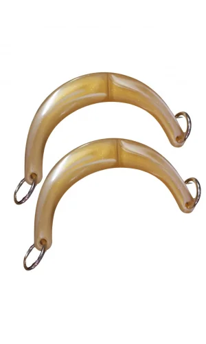 Çanta Sapı Ay Model Bal Rengi 17 cm