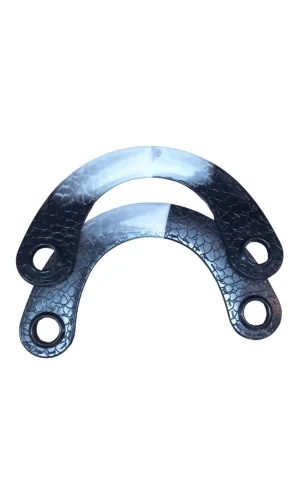 Çanta Sapı Ay Model Siyah Desenli 20 cm