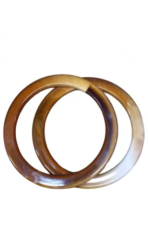 Çanta Sapı Yuvarlak Kahverengi 10 cm