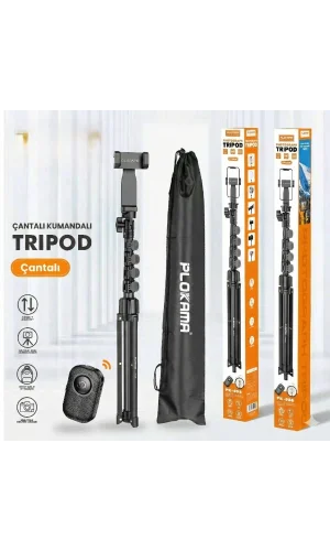 Çantalı Kumandalı Tripod