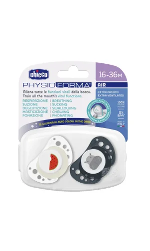 Chicco PhysioForma Air 2li Silikon Emzik 16-36 Ay