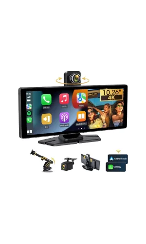 Çift Lens Kameralı Apple Ve Android CarPlay