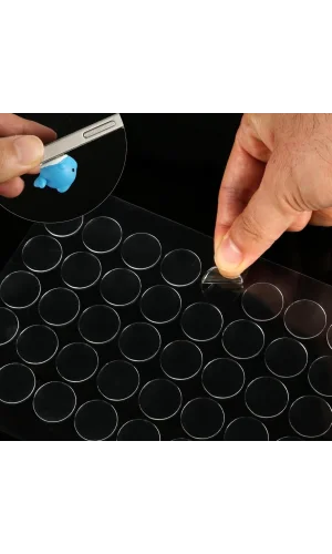 Çift Taraflı Yuvarlak Montaj Macunu 420 Adet