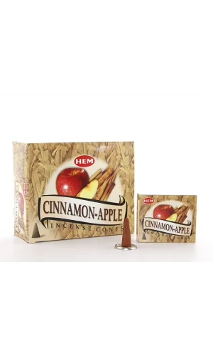 Cinnamon Apple Aromalı Konik Tütsü