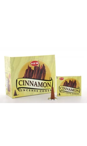 Cinnamon Aromalı Konik Tütsü