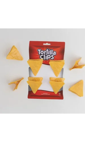 Cips Şeklinde Poşet Klipsleri