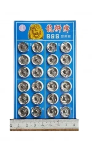 Çıt Çıt Model 2 Numara Metal 24lü