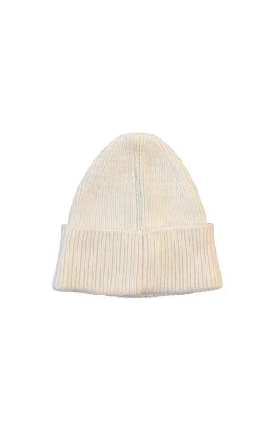 Çocuk Dokuma Triko Bere - Bej