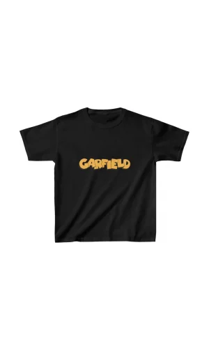 Çocuk Unisex Baskılı T-Shirt - Siyah