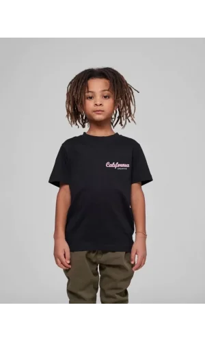 Çocuk Unisex Baskılı T-Shirt - Siyah