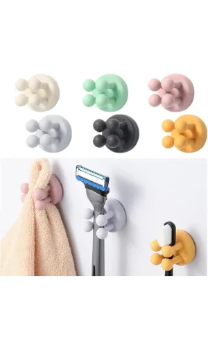 Çok Amaçlı Duvara Yapıştırılabilir Pratik Tutucu